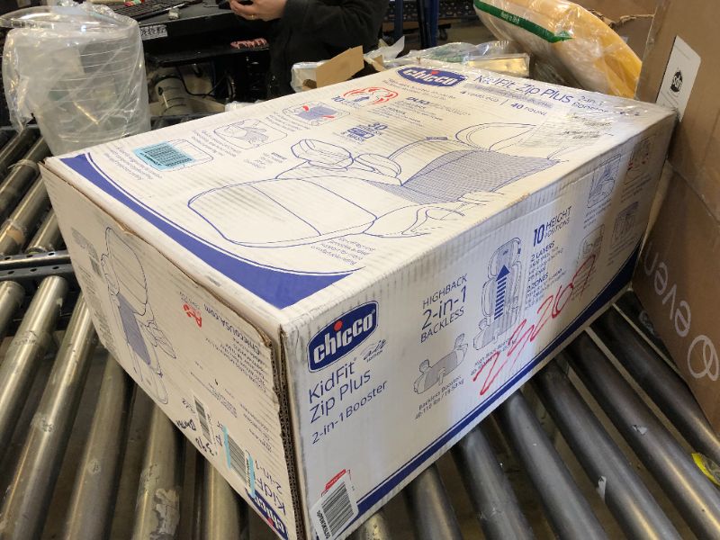 Photo 1 of Chicco KidFit Zip Air Plus 2-in-1 Belt Positioning Booster Car Seat - Q Collection KidFit Zip Air Q Collection