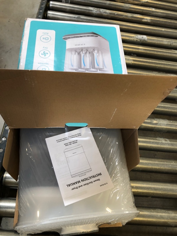 Photo 1 of Baby Bottle Sterilizer, Electric Steam Bottle Sterilizer and Dryer, 6-in-1 Bottle Sanitizer for Baby Items, All Baby Bottles & Breast Pump Accessories