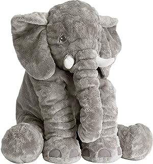 Photo 1 of Yulejo Giant Stuffed Elephant Plush Animal Toy Huge Soft Big Large Animals Doll Gray Gifts for Kids Girlfriend Home Decor (31.5 Inch)