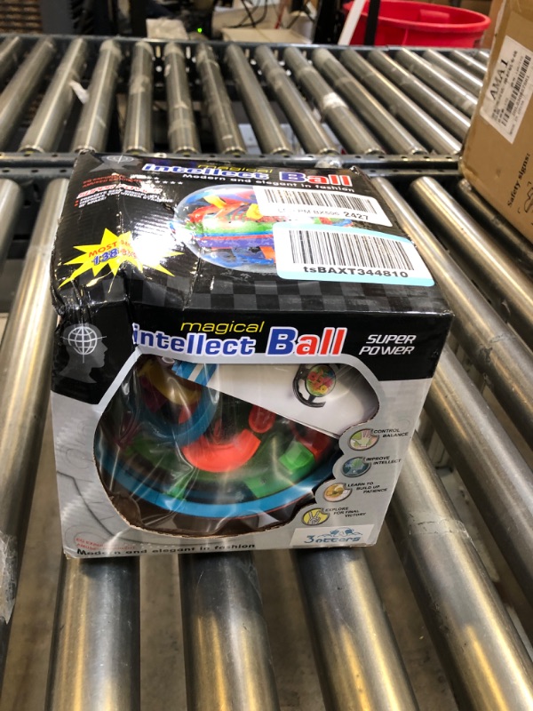 Photo 2 of 3 otters 3D Puzzle Ball Large, 138 Obstacles Maze Ball Interactive Maze Game Education Toy Sphere Game Ball Boy Gifts