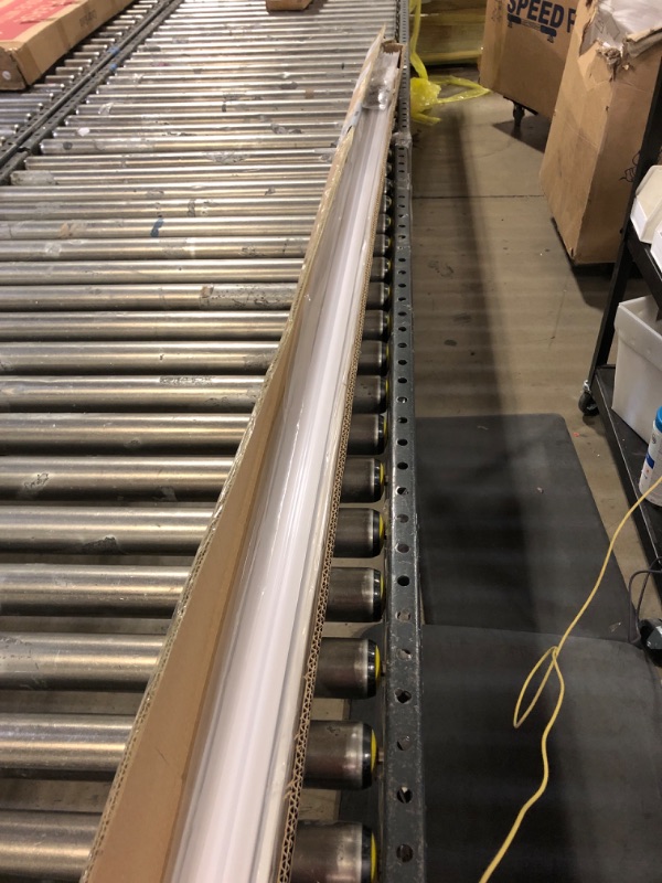 Photo 1 of Besseto 10 Pack 6.6ft 2M White LED Aluminum Channel,LED Strip Light Diffuser Aluminum Channel Profile Housing Track for Under Cabinet Counter and Stairs(White-10 Pack 6.6ft)