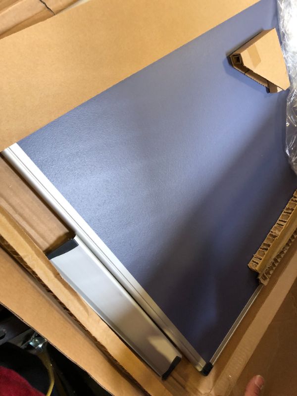 Photo 1 of Amazon Basics Magnetic Dry Erase White Board, 36 x 24-Inch Whiteboard - Silver Aluminum Frame 24" x 36" Magnetic, Aluminum Frame