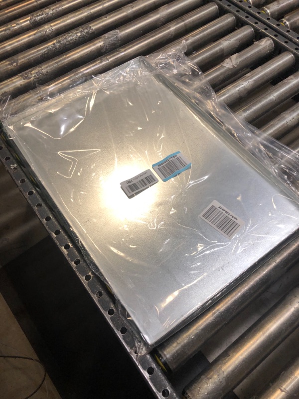 Photo 2 of (Galvanized, 22.8" L X 15.6" W X .75") Frisco Metal Replacement Crate Tray for Heavy Duty Single and Double Door Dog Crate Chew Proof Crack Proof Multipurpose Tray Galvanized 22.8" L X 15.6" W X .75"