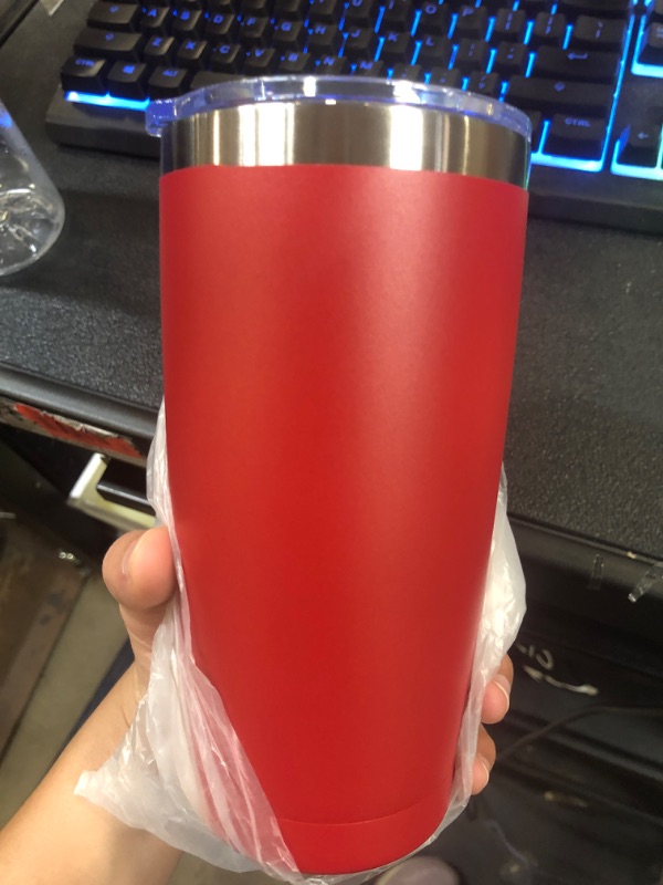 Photo 1 of 20 oz insulated metal tumbler cup