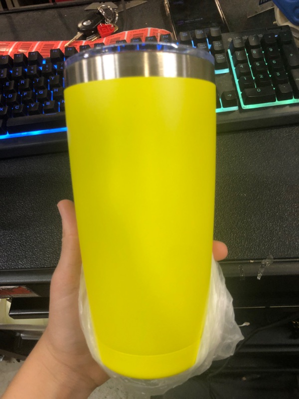 Photo 1 of 20 oz insulated metal tumbler cup