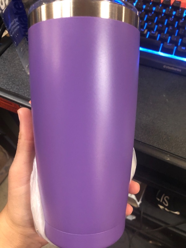 Photo 1 of 20 oz insulated metal tumbler cup