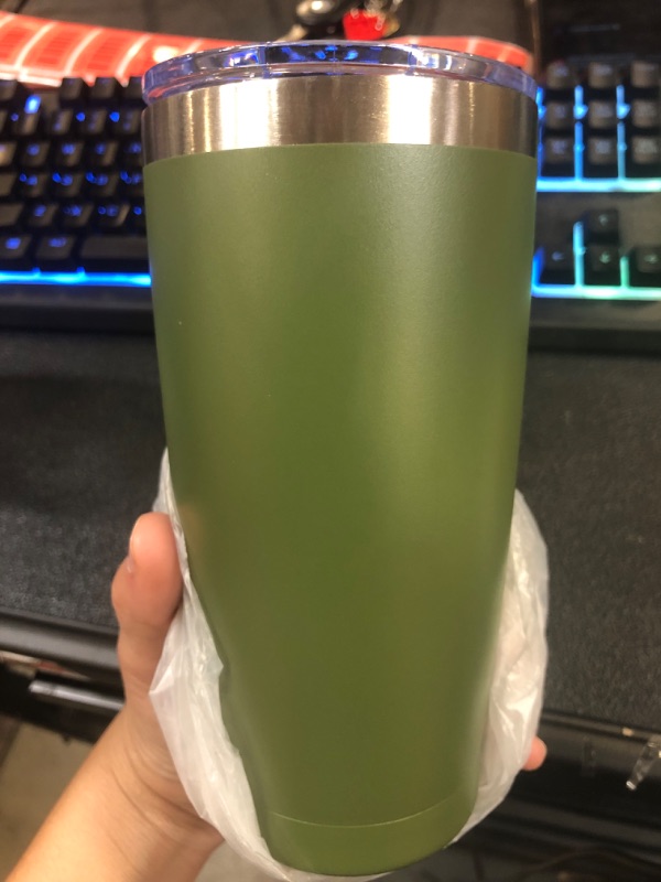 Photo 1 of 20 oz insulated metal tumbler cup