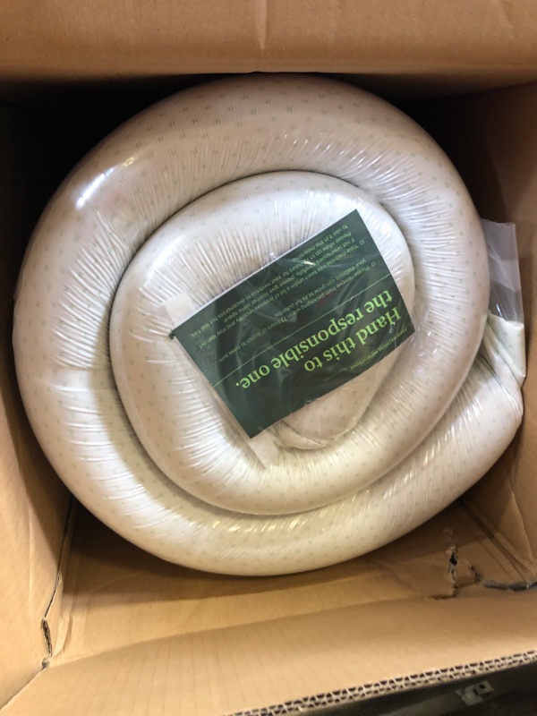 Photo 2 of Zinus 12 Inch Green Tea Memory Foam Mattress [New Version], Fiberglass Free, Medium Firm Feel, Zoned Pressure Relief, Certified Safe Foams & Fabric, Bed-in-A-Box, California King White California King 12" 