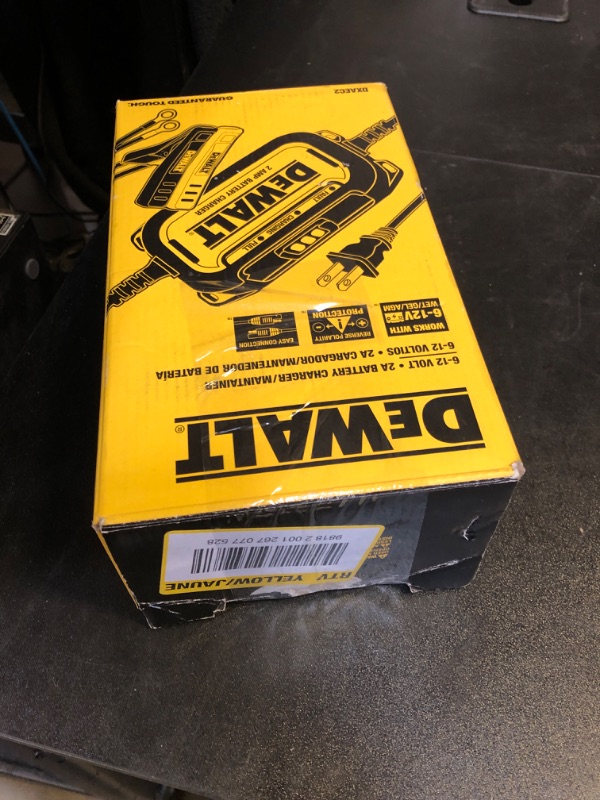 Photo 3 of DEWALT DXAEC2 DXAEC2 Professional 2-Amp Automotive Battery Charger and Maintainer