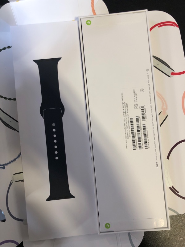 Photo 4 of Apple Watch Series 9 (GPS + Cellular) 45mm Midnight Aluminum Case with Midnight Sport Band with Blood Oxygen - S/M