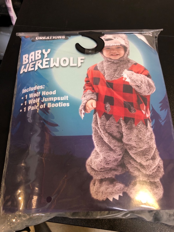 Photo 1 of baby werewolf costume- size 18/24 months 