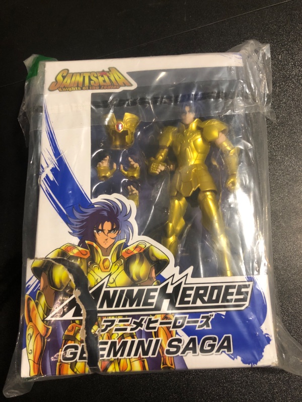 Photo 2 of ANIME HEROES - Saint Seiya: Knights of The Zodiac - Gemini Saga Action Figure (36943) Saint Seiya: Knights of the Zodiac Gemini Saga (New Ver.)