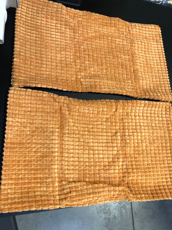 Photo 1 of 2 orange throw pillow covers 0x50cm 
