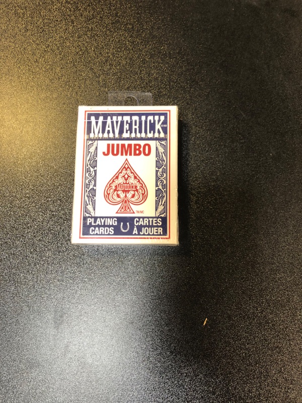 Photo 1 of Bicycle Jumbo Index Maverick Jumbo Index Playing Cards