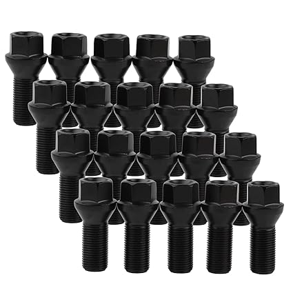 Photo 2 of 14mm x 1.25 Wheel Lug Bolts OE Factory Lug Studs 36136781151 Compatible with F30 F35 F10 F25 X3 E70 X5, Pack of 20
