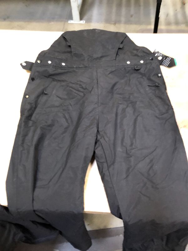 Photo 1 of MENS SPORT ESSENTIALS SNOW OVERALLS BLACK 
SIZE M