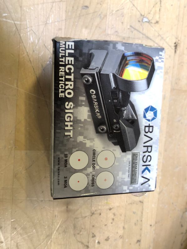 Photo 1 of 1x Multi-Reticle IR Electro Sight Scope
