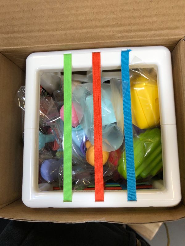 Photo 1 of 3 in 1 Montessori Toys for Baby 0-3-6-9-12 Months, Pull String Baby Teething Toys, Color Shape Sensory, Montessori Toys Baby Teether, Developmental Toys for Toddler, Gift for Baby Toys 6-12-18 Months multicolored Large