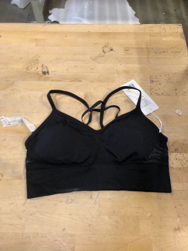 Photo 1 of BLACK SPORTS  BRA
SIZE LARGE