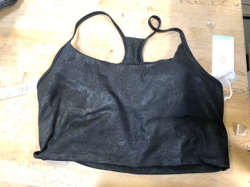 Photo 1 of BLACK SPORTS BRA
SIZE LARGE