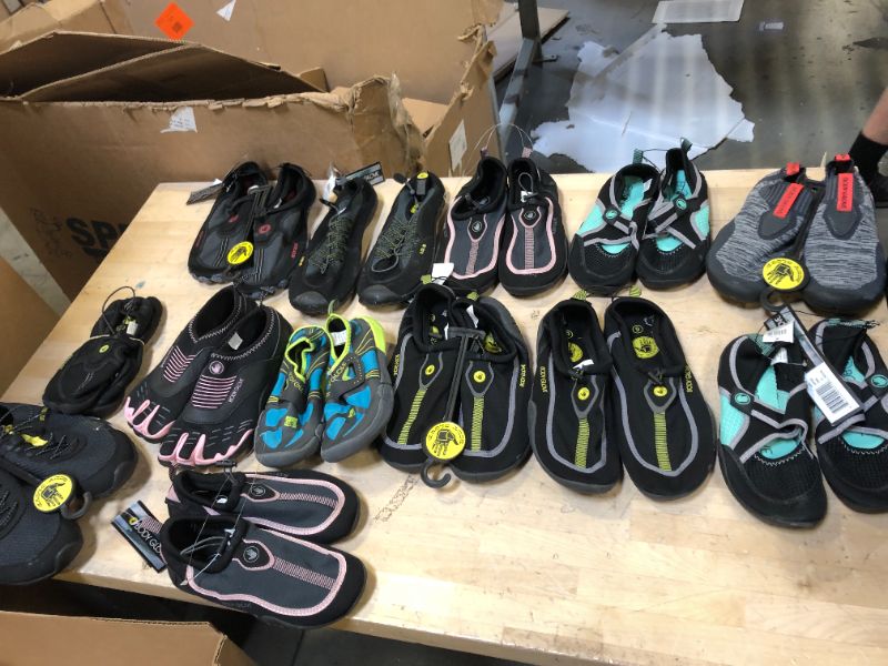 Photo 1 of BUNDLE OF MENS/WOMENS SWIM SHOES
SIZES VARY