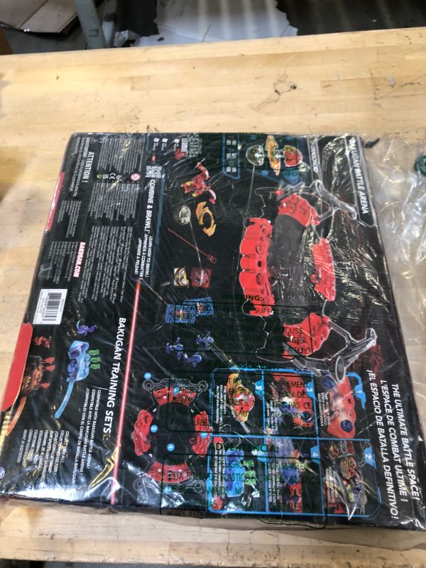 Photo 2 of Bakugan Battle Arena with Exclusive Special Attack Dragonoid, Customizable, Spinning Action Figure and Playset, Kids Toys for Boys and Girls 6 and up Battle Arena (New)