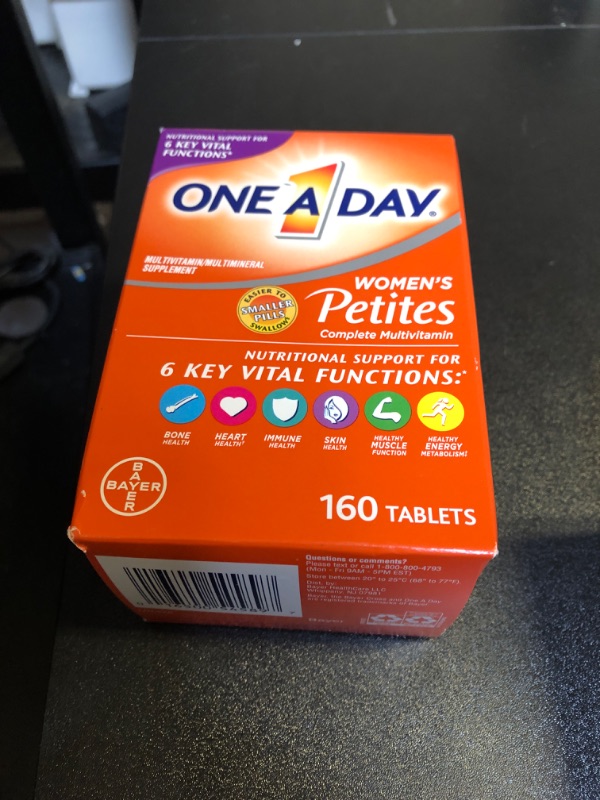Photo 2 of One A Day Women’s Petites Multivitamin,Supplement with Vitamin A, C, D, E and Zinc for Immune Health Support, B Vitamins, Biotin, Folate (as folic acid) & more, 160 count