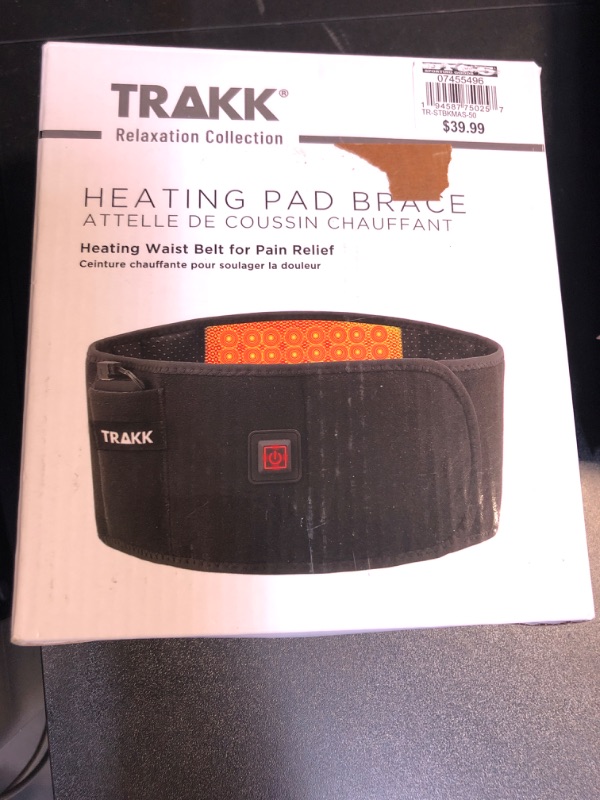 Photo 2 of Heating Pad Wraps with Vibration Massage for Back and Stomach - Belt Massager with Heat