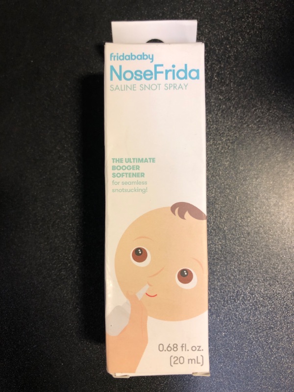 Photo 2 of Frida Baby NoseFrida Saline Spray|Saline Nasal Spray to Soften Nasal Passages for Use Before NoseFrida The SnotSucker Saline Spray 1.7oz