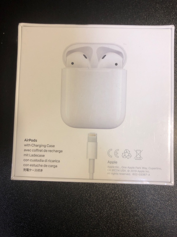 Photo 2 of Apple AirPods with Charging Case (Latest Model)