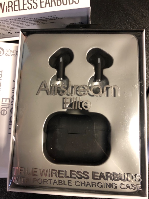 Photo 2 of Lifestyle Advanced Airstream Elite True Wireless Earbuds with Charging Case
