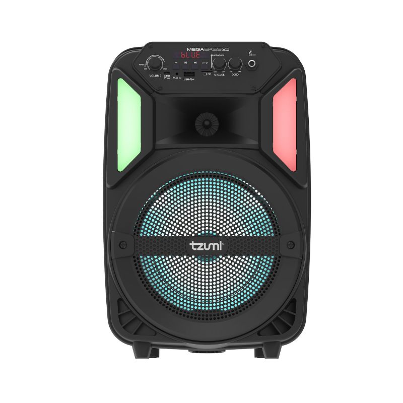 Photo 1 of Tzumi Mega Bass V3 Rechargeable Bluetooth Party Speaker with 8" Subwoofer
