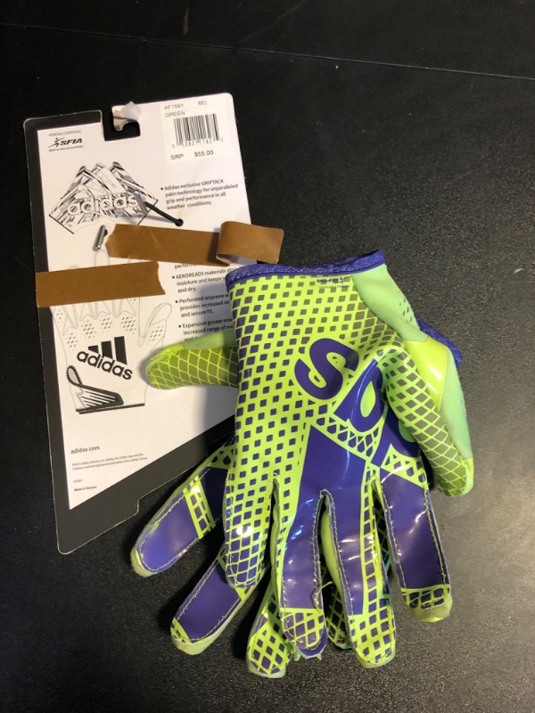 Photo 2 of Adult Adidas Adizero 12 Alter Ego Football Gloves
