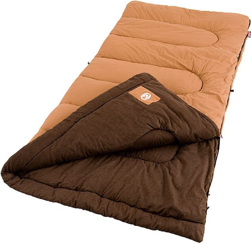 Photo 1 of Coleman Dunnock Cold Weather Sleeping Bag, 20°F Camping Sleeping Bag for Adults, Comfortable & Warm Sleeping Bag for Camping and Outdoor Use, Fits Adults up to 6ft 4in Tall
