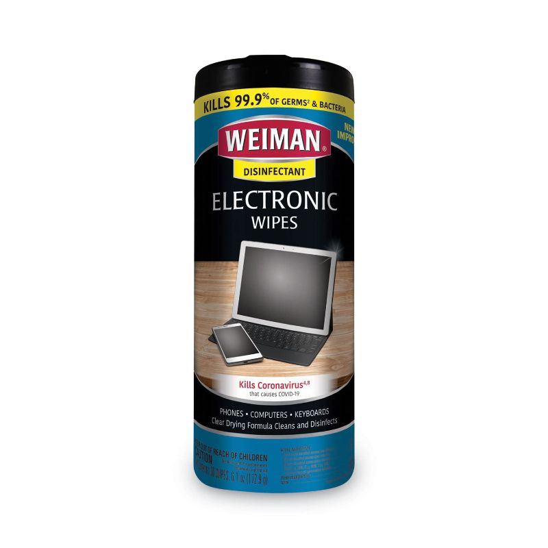 Photo 1 of Weiman Electronic Wipes Canister 30 Count
