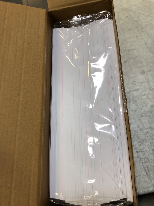 Photo 1 of 600 Sheets Discbound Refill Paper 1200(pages) Bulk Discbound Letter Size Refill Notebooks Disc Paper Refill for Refill Paper Bullet Journaling (White)