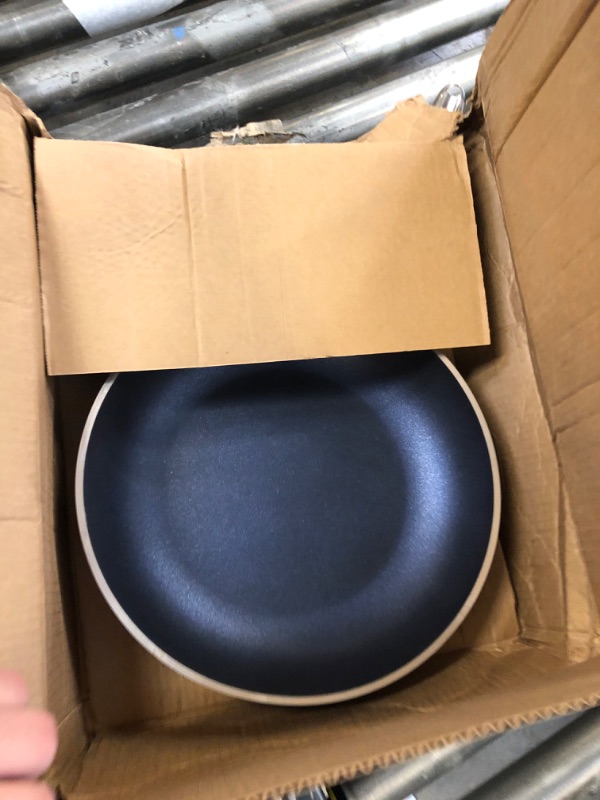 Photo 2 of Granitestone Blue 12 XL Frying Pan with Ultra Durable Mineral and Diamond Triple Coated 100% PFOA Free Skillet with Stay Cool Stainless Steel Handle Oven & Dishwasher Safe 12" Fry Pan