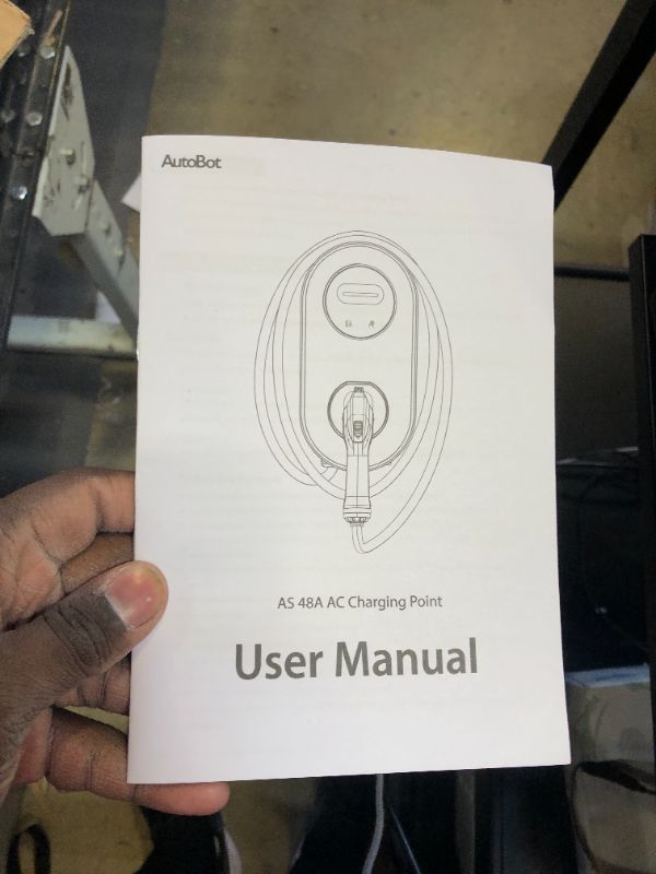Photo 2 of AutoBot Level 2 Home Electric Vehicle Charging Station EV Car Charger 48A Max Plug to Charge with RFID Card 11.52KW 25-Foot Hardwired Wall Box EVSE IP66 with Ampere Control ?No APP Required?