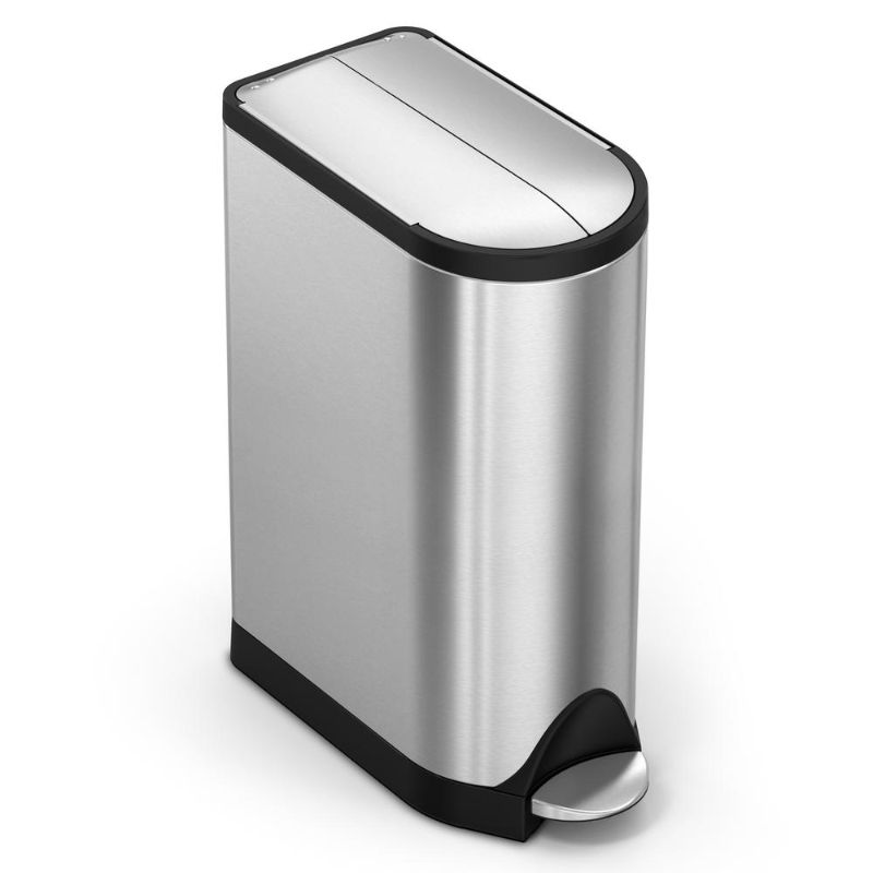 Photo 1 of **MINOR COSMETIC DAMAGE** Simplehuman Butterfly Step Trash Can
