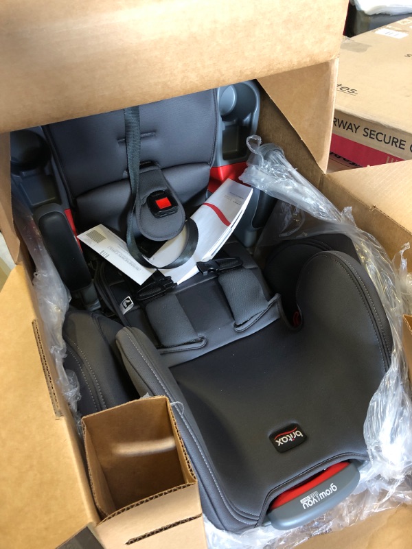 Photo 2 of Britax Grow with You ClickTight Harness-2-Booster Car Seat, Cool N Dry - Cool Flow Moisture Wicking Fabric ClickTight Cool n Dry