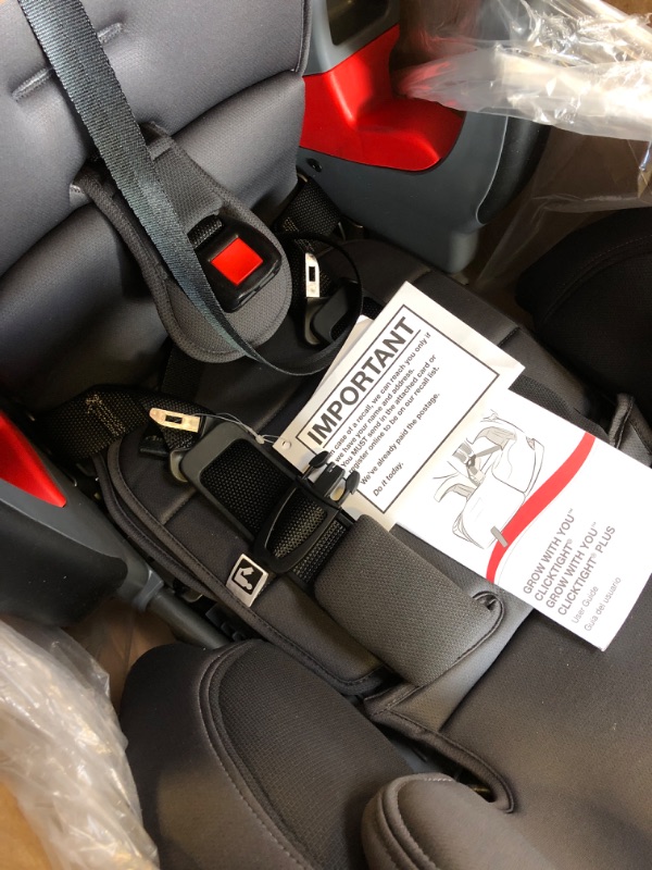 Photo 3 of Britax Grow with You ClickTight Harness-2-Booster Car Seat, Cool N Dry - Cool Flow Moisture Wicking Fabric ClickTight Cool n Dry