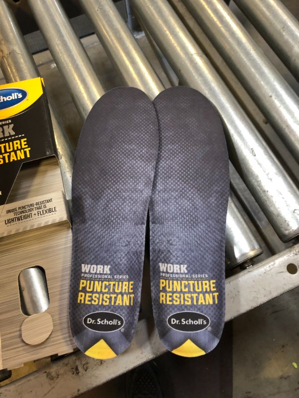 Photo 2 of Dr. Scholl's Professional Series Work Puncture Resistant Insoles, Men's 8-14, Trim to Fit Puncture Resistant Men's 8-14