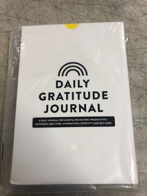 Photo 2 of Daily Gratitude Journal - Mindful Reflection, Productivity, Happiness, Gratitude, Affirmations, Positivity and Self-Care - Start Any Time Undated Daily Guide Planner with Prompts (Yellow)