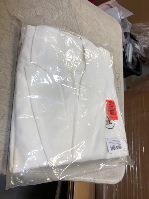 Photo 1 of Dokotoo womens white 2 xxl jacket 