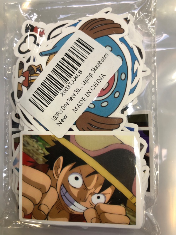 Photo 1 of 100 PIECE ANIME LAPTOP/SKATEBOARD/COFFEE MUG STICKERS