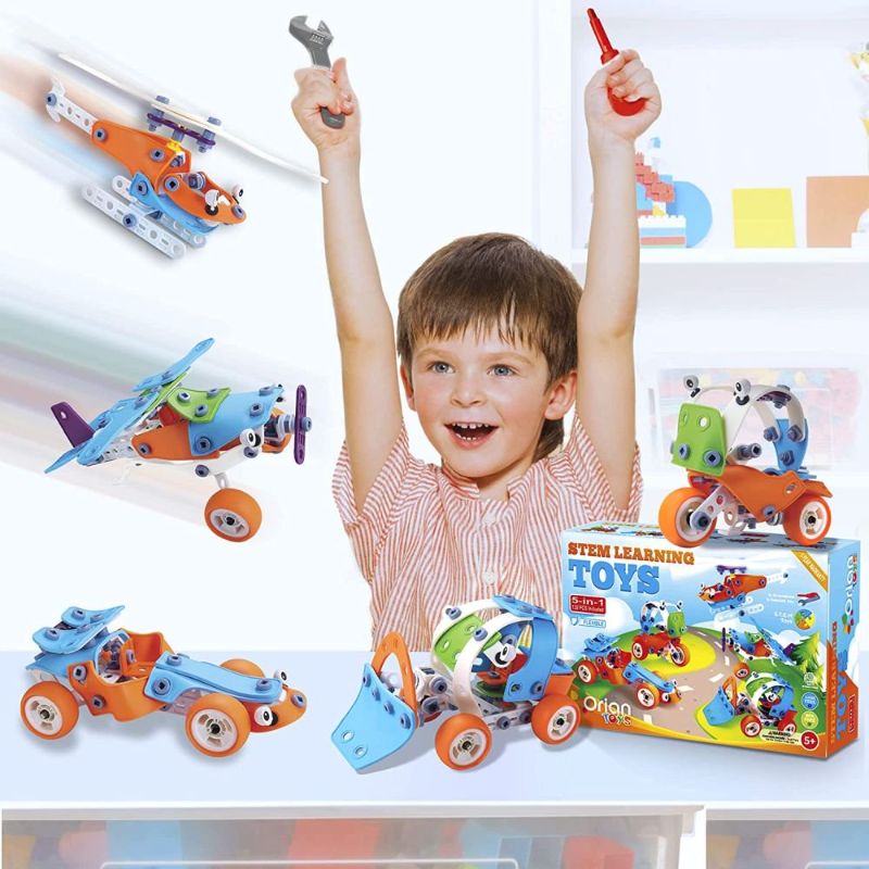 Photo 1 of Orian Kids Toys STEM Learning Play Set for Boys and Girls, 132 Pcs
