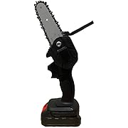 Photo 1 of Mini Chainsaw 4-Inch Cordless Electric Portable Chainsaw , One-Hand Lightweight, (Chainsaw+ 2 Batteries+ 2 Chains)