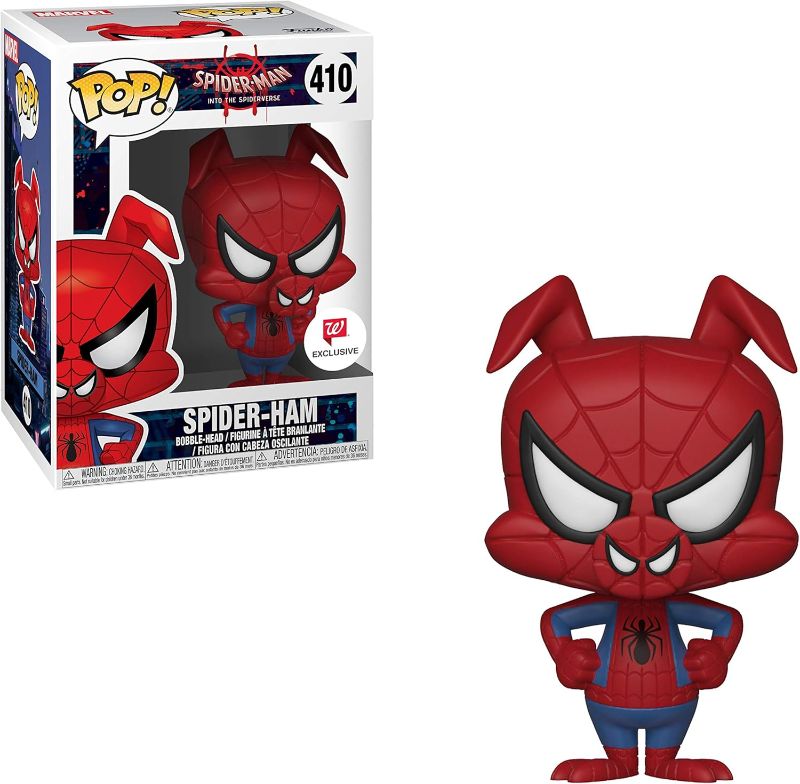 Photo 2 of Walgreens Funko Spider-Ham Exclusive: Spider-Man - Into The Spider-Verse Marvel POP! Vinyl Figure
