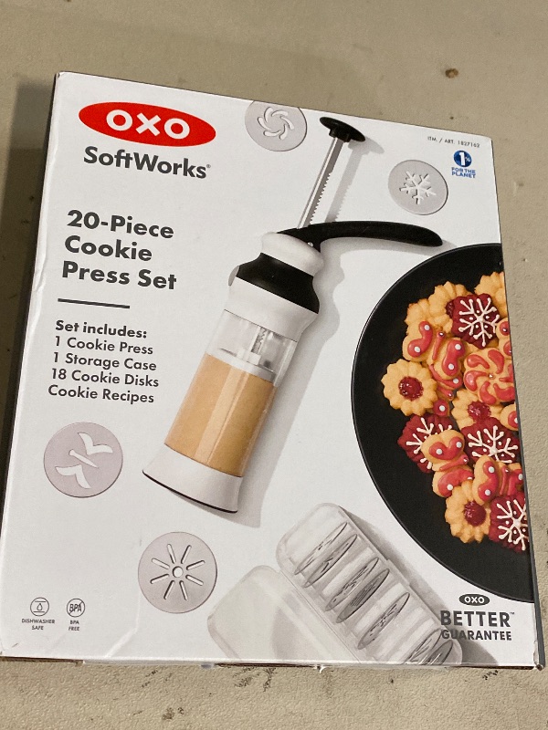 Photo 1 of OXO Good Grips 14-Piece Cookie Press Set