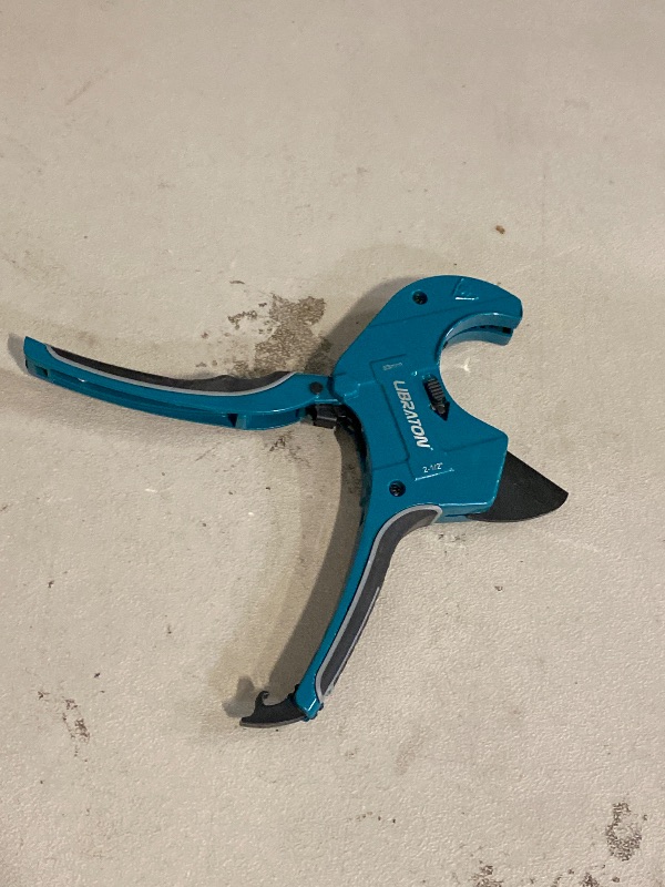 Photo 1 of Libraton PVC Pipe Cutter, Up to 2-1/2", Ratchet Pipe Cutter Heavy-Duty, Pex Cutting Tool for Cutting PEX, PVC, PPR Plastic Hoses and Plumbing Pipe